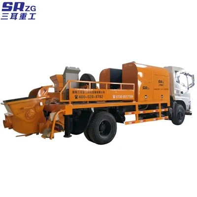 Grootste betonpompwagen